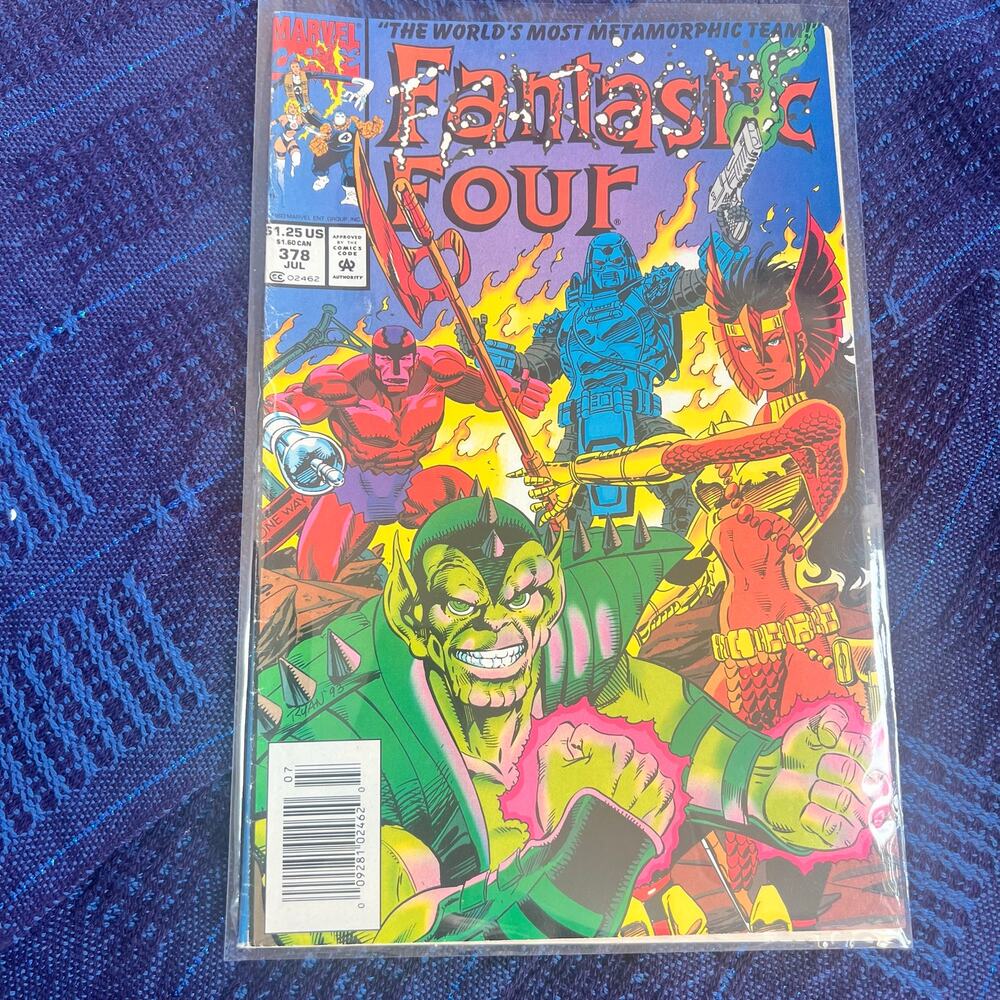 Marvel Comics the Fantastic Four #378